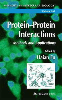 Couverture de l’ouvrage Protein'Protein Interactions