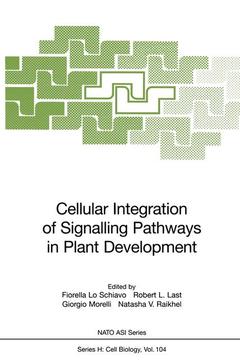 Couverture de l’ouvrage Cellular Integration of Signalling Pathways in Plant Development