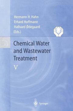 Couverture de l’ouvrage Chemical Water and Wastewater Treatment V