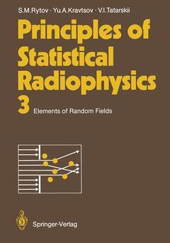 Cover of the book Principles of Statistical Radiophysics 3