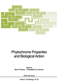 Couverture de l’ouvrage Phytochrome Properties and Biological Action