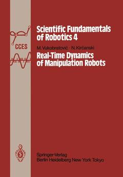 Cover of the book Real-Time Dynamics of Manipulation Robots