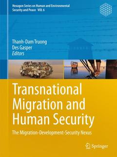 Couverture de l’ouvrage Transnational Migration and Human Security
