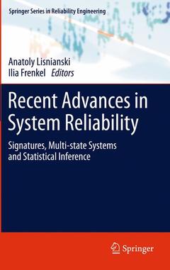 Couverture de l’ouvrage Recent Advances in System Reliability