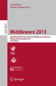 Cover of the book Middleware 2013