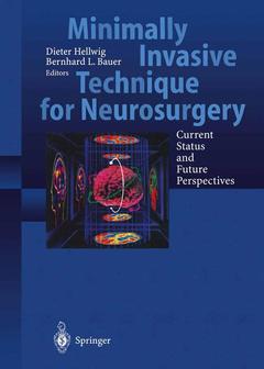 Couverture de l’ouvrage Minimally Invasive Techniques for Neurosurgery