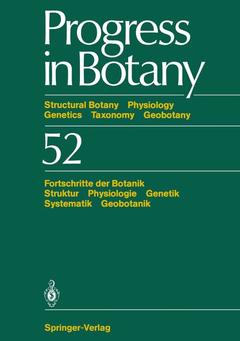 Couverture de l’ouvrage Progress in Botany