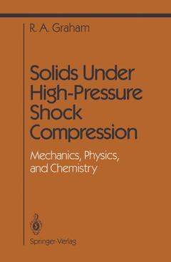Couverture de l’ouvrage Solids Under High-Pressure Shock Compression