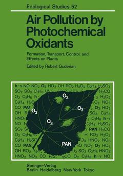 Couverture de l’ouvrage Air Pollution by Photochemical Oxidants