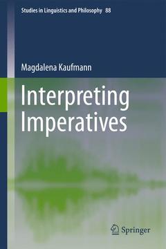 Couverture de l’ouvrage Interpreting Imperatives