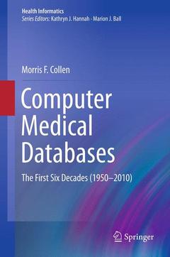Couverture de l’ouvrage Computer Medical Databases