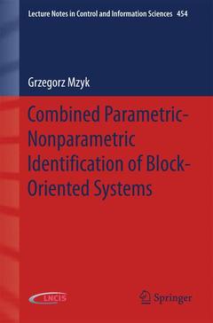 Cover of the book Combined Parametric-Nonparametric Identification of Block-Oriented Systems