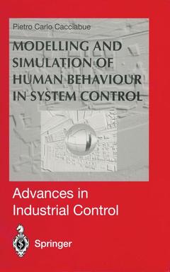 Couverture de l’ouvrage Modelling and Simulation of Human Behaviour in System Control