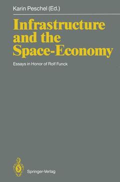 Couverture de l’ouvrage Infrastructure and the Space-Economy