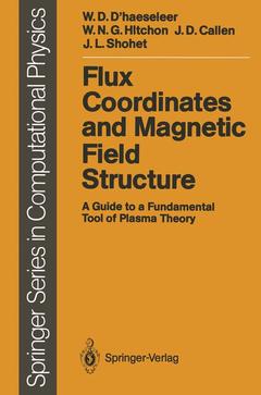 Couverture de l’ouvrage Flux Coordinates and Magnetic Field Structure