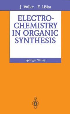 Cover of the book Electrochemistry in Organic Synthesis