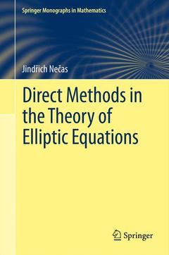 Couverture de l’ouvrage Direct Methods in the Theory of Elliptic Equations