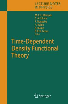 Couverture de l’ouvrage Time-Dependent Density Functional Theory