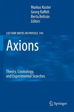 Cover of the book Axions