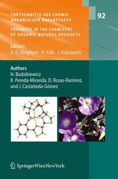 Couverture de l’ouvrage Fortschritte der Chemie organischer Naturstoffe / Progress in the Chemistry of Organic Natural Products, Vol. 92