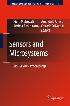 Cover of the book Sensors and Microsystems