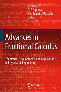 Couverture de l’ouvrage Advances in Fractional Calculus