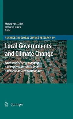 Couverture de l’ouvrage Local Governments and Climate Change