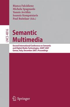 Couverture de l’ouvrage Semantic Multimedia