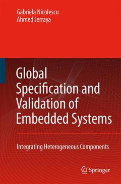 Cover of the book Global Specification and Validation of Embedded Systems
