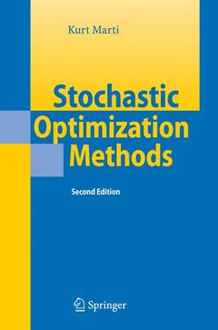 Couverture de l’ouvrage Stochastic Optimization Methods