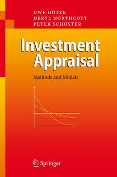 Couverture de l’ouvrage Investment Appraisal