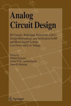 Couverture de l’ouvrage Analog Circuit Design
