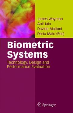 Couverture de l’ouvrage Biometric Systems