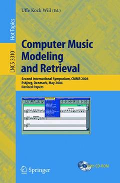 Couverture de l’ouvrage Computer Music Modeling and Retrieval