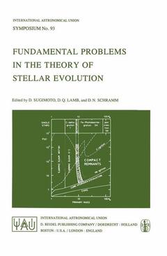 Cover of the book Fundamental Problems in the Theory of Stellar Evolution
