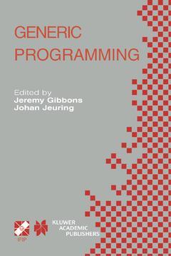 Couverture de l’ouvrage Generic Programming