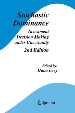 Cover of the book Stochastic Dominance