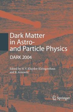 Couverture de l’ouvrage Dark Matter in Astro- and Particle Physics
