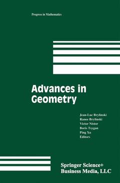 Couverture de l’ouvrage Advances in Geometry