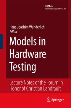 Cover of the book Models in Hardware Testing