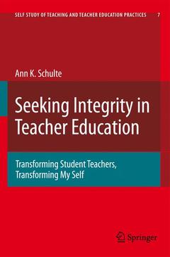 Couverture de l’ouvrage Seeking Integrity in Teacher Education