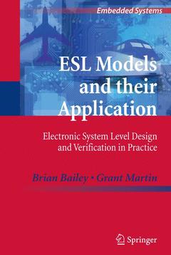 Couverture de l’ouvrage ESL Models and their Application