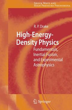 Couverture de l’ouvrage High-Energy-Density Physics