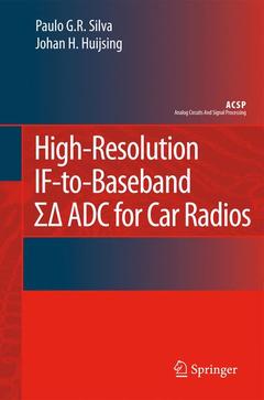 Couverture de l’ouvrage High-Resolution IF-to-Baseband SigmaDelta ADC for Car Radios