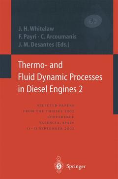 Couverture de l’ouvrage Thermo- and Fluid Dynamic Processes in Diesel Engines 2