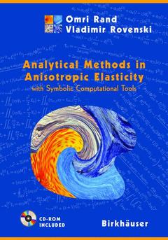 Couverture de l’ouvrage Analytical Methods in Anisotropic Elasticity