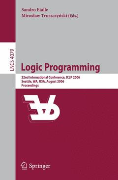 Couverture de l’ouvrage Logic Programming
