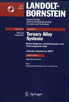 Cover of the book Selected Systems from Al-Fe-V to Al-Ni-Zr