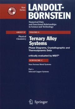 Couverture de l’ouvrage Selected Copper Systems