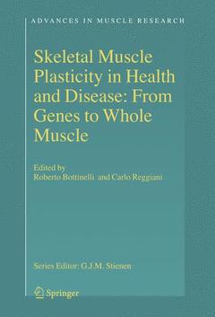 Couverture de l’ouvrage Skeletal Muscle Plasticity in Health and Disease